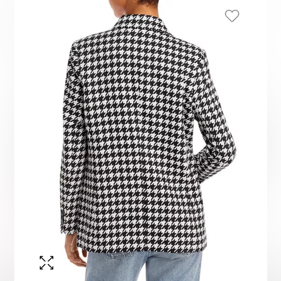 Anine Bing Madeleine Houndstooth Blazer - Picture 5 of 16
